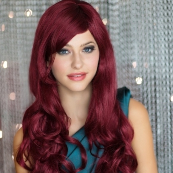 Accessories 1 Pcs Curly Hair Extensions M130m Dark Red 18 Poshmark